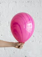 Шар Супер Агат Pink Violet розово-фиолетовый