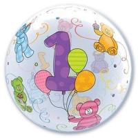 Шар Bubble 22 1 год