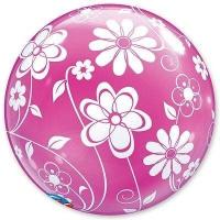 Шарик BUBBLE DECO 20 Цветочный узор