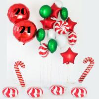 Фотозона из шаров на Новый год 2021