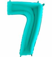 Шар цифра 7 Тиффани