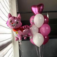 Композиция из шаров Котенок Мяу