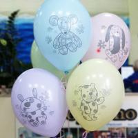 Воздушные шары с рисунком Зверюшки-Игрушки