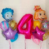Набор шаров Фиксики на 4 года