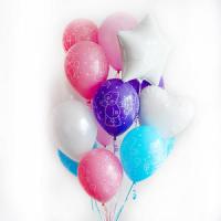 Милые мишки Me to you, облако из 15 воздушных шаров