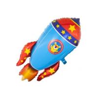 Фольгированный шар Космическая ракета фигура