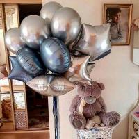 Фонтан шаров Грозовые облака