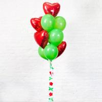 Композиция из воздушных шаров Осенняя любовь №55