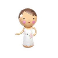 Фигура из Фольги Невеста (114см)