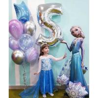 Комплект шаров Холодное Сердце с Анной и Эльзой на 5 лет