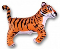 Фигура, Тигр, Черный, 70 см