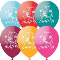 Шары на 8 марта (розы)