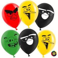 Латексный шар Angry Birds пастель