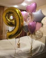 Композиция на день рождения на 9-летие