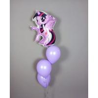 Композиция из шаров My Little Pony Purple