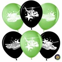 Гелиевые шары на 23 февраля Воздушно-десантная техника