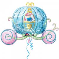 Фольгированный шар Карета Золушки