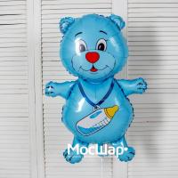 Фольгированный шар для мальчика Мишка