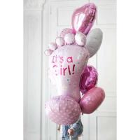 Композиция из шаров Baby Girl