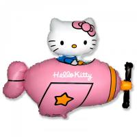 Воздушный шар Hello Kitty Котенок в самолёте