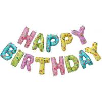 Надпись Happy Birthday веселая