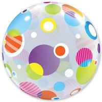 Шарик BUBBLE 22 Polka Dots