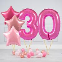 Композиция из шаров 30 лет