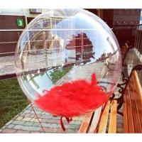 Bubble 24 дюйма 61 см с красными перьями