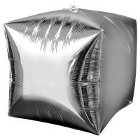 Шар Куб Металлик Silver