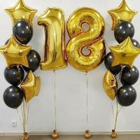 Композиция из шаров 18 лет