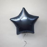 Шар звезда 19 Сатин Steel Blue