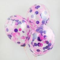 Шар с блестками, 30 см №1