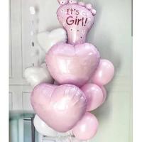 Композиция из шаров It`s a girl