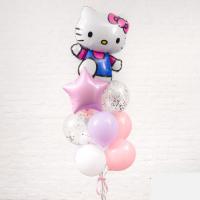 Композиция забавная hello kitty