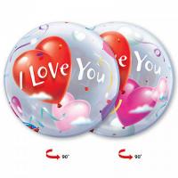 Шар Bubble I love you