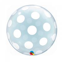 Шар BUBBLE DECO Горошек крупный