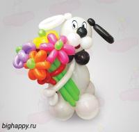 Собака из воздушных шаров