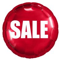 Фольгированный шар 80 см SALE