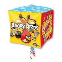 Фольгированный ШАР-кубик ANGRY BIRDS