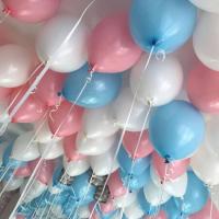 Шары под потолок Розово-голубые шары 50 шт