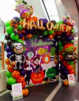 Фотозона Halloween с баннером