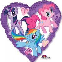 Шар 18 My Little Pony сердце
