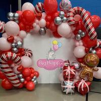 Фотозона из воздушных шаров Новый Год