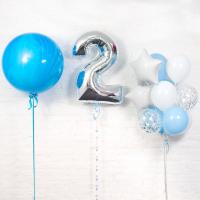 Композиция из воздушных шаров Важная дата 2 №115 (Цифра на выбор)