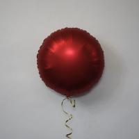 Шар круг 18 Сатин Red